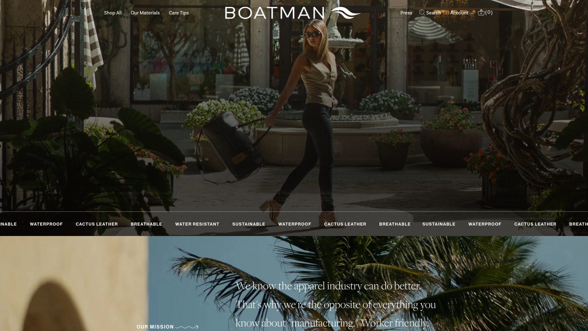 Boatman Style website preview