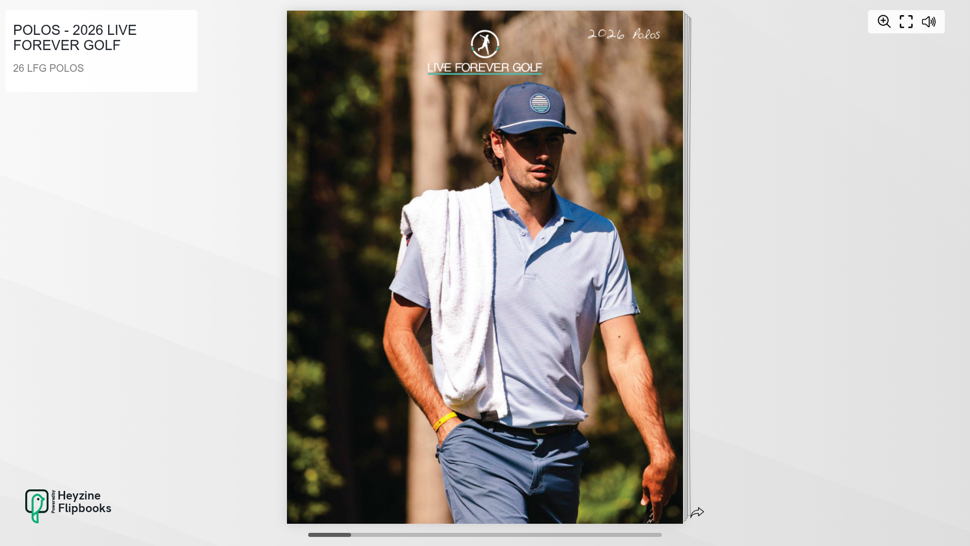 Live Forever Golf Polos catalog